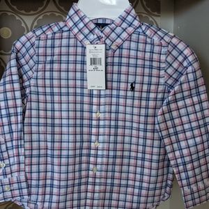 Ralph Lauren 4t little boy dress shirt